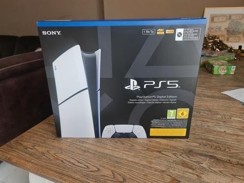 PlayStation 5 Slim Digital 1tb ongeopend, Spelcomputers en Games, Spelcomputers | Sony PlayStation 5, Nieuw, Ophalen of Verzenden