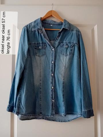 JEANS BLOUSE MAAT 44 i.g.st. beschikbaar voor biedingen