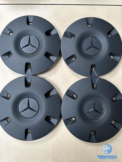 ORIGINELE Mercedes Sprinter naafkap naafdop wieldop set zwar, Auto diversen, Wieldoppen, Gebruikt, Verzenden