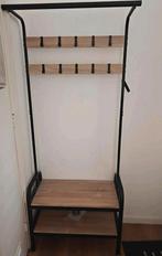 Mira kapstok zwart metaal met hout, Ophalen, Overige typen, Zo goed als nieuw, Metaal