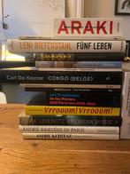 Te koop: fotoboeken Araki, Carl de Keyzer, Leibovitz etc, Boeken, Kunst en Cultuur | Fotografie en Design, Ophalen, Gelezen, Fotografen