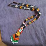 Tribal USA: Kralen Halsketting Indianen Noord Amerika 70's, Verzenden, Overige materialen