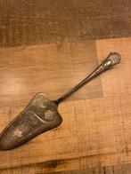 Vintage Zilveren Taartschep met Bloemen, Antiek en Kunst, Antiek | Bestek, Ophalen of Verzenden