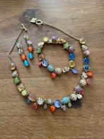 OTAZU statement sieraden - halssnoer, armband & oorbellen, Sieraden, Tassen en Uiterlijk, Kettingen, Ophalen, Zo goed als nieuw