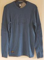 *SALE* Blauwe G-Star heren longsleeve maat M *NIEUW*, Nieuw, Blauw, Maat 48/50 (M), Ophalen of Verzenden