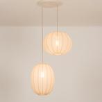 hanglamp lampion japandi bank vide hal keuken tafel bed lamp, Ophalen of Verzenden, Nieuw, Stof, Minder dan 50 cm