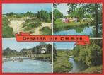 Ommen - 4-luik - o.a. Zwembad en Camping - 1976 (pst.Almelo), Ophalen of Verzenden, 1960 tot 1980, Gelopen, Overijssel