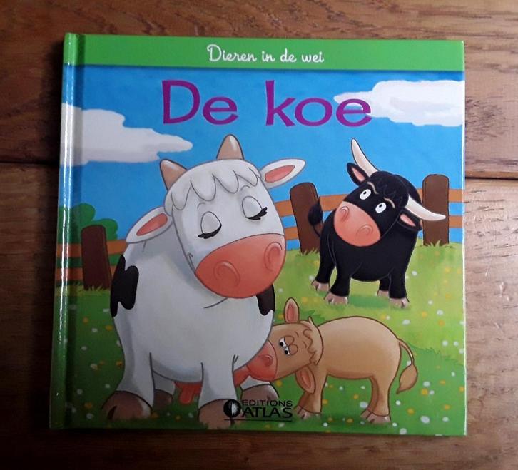 De koe: het kalf, de stier en het rund (dieren in de wei) -, Boeken, Kinderboeken | Kleuters, Nieuw, Non-fictie, Jongen of Meisje