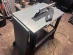 Metabo Zaagtafel + 3 Zaagbladen, Doe-het-zelf en Verbouw, Gereedschap | Zaagmachines, Ophalen, Gebruikt, Cirkelzaag, 70 mm of meer