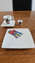 Yong Beast Ontbijtset - Kop, Schotel, Eierdop, Bord, Ophalen of Verzenden