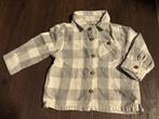 flanellen overhemd Primark maat 68, Ophalen of Verzenden, Zo goed als nieuw, Jongetje, Overhemdje of Bloesje