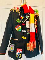 Oeteldonk jasje dames maat S met emblemen, Carnaval, Ophalen of Verzenden, Zo goed als nieuw, Kleding