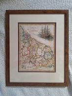 Uit 1748: Handgekleurde landkaart van Nederland, Verzenden