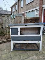 Kunststof hok in goede staat, Ophalen, Gebruikt