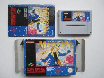 Young Merlin SNES Super Nintendo NES beschikbaar voor biedingen