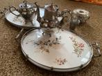 Koffie en theepot met 2 dienbladen en warmtehouder, Ophalen