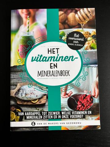 Het vitaminen- en mineralenboek van de makers van GezondNU beschikbaar voor biedingen