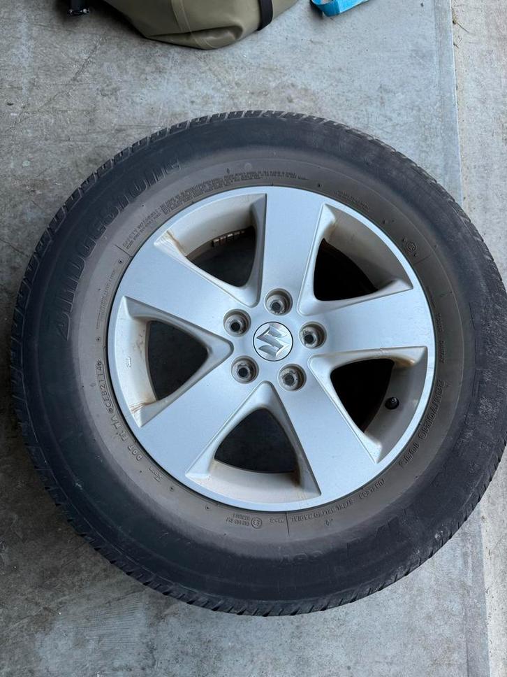 Suzuki Vitara Wielset 16 inch origineel, Auto-onderdelen, Banden en Velgen, Banden en Velgen, Zomerbanden, 16 inch, 225 mm, Terreinwagen