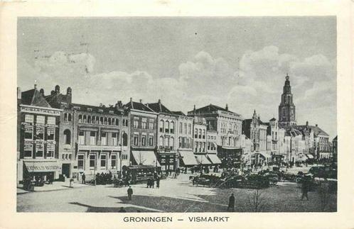 (300-108-011) Groningen Vismarkt, Verzamelen, Ansichtkaarten | Nederland, Groningen, Verzenden