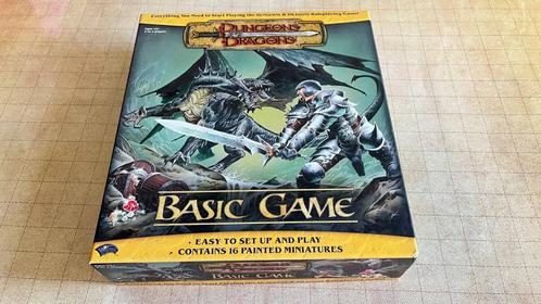Dungeons & Dragons Basic Game 2004, Hobby en Vrije tijd, Gezelschapsspellen | Bordspellen, Gebruikt, Een of twee spelers, Drie of vier spelers