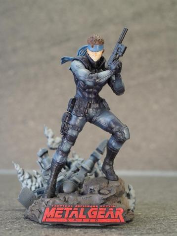 Resin Beeld Solid Snake van MGS1 12cm beschikbaar voor biedingen