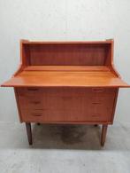 Secretaire, Ophalen, Gebruikt, Bureau, secretaire, Deens design, teak furniture, teak, X