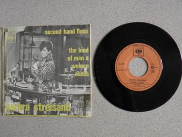 Barbra Streisand - Second hand Rose VINYL SINGLE beschikbaar voor biedingen