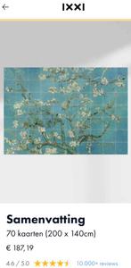 Zeer grote IXXI 200 cm x 140 cm Vincent van Gogh, Ophalen of Verzenden, Zo goed als nieuw