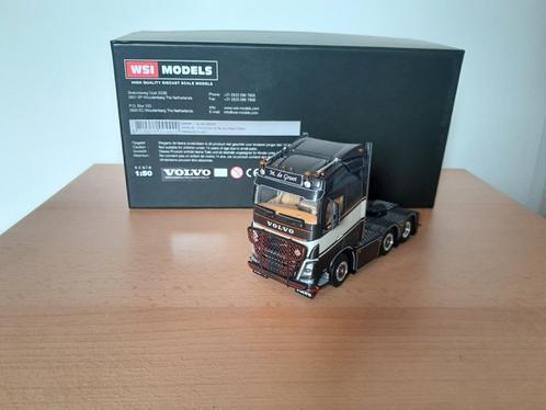 Wsi M de Groot Volvo showtrucks set, Hobby en Vrije tijd, Modelauto's | 1:50, Zo goed als nieuw, Bus of Vrachtwagen, Wsi, Verzenden