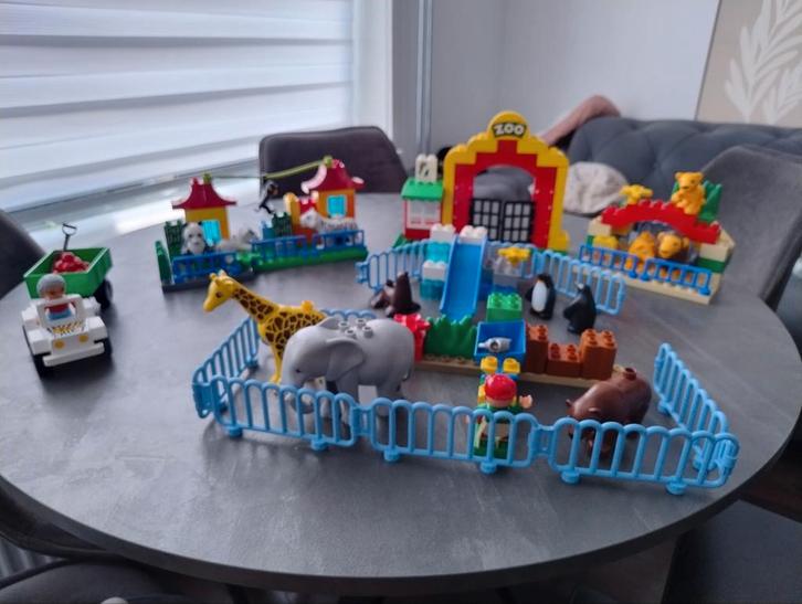 Duplo Dierentuin Set 6157, Kinderen en Baby's, Speelgoed | Duplo en Lego, Gebruikt, Duplo, Complete set, Ophalen of Verzenden