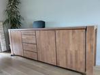 Notenhouten Dressoir, Ophalen, Gebruikt, 200 cm of meer, Modern
