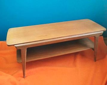 Vintage Louis van Teeffelen Webe Salontafel Teakhout tafel beschikbaar voor biedingen
