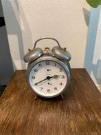Vintage Jerger Mechanische Wekker - Jaren '50/'60, Ophalen of Verzenden, Gebruikt, Analoog, Wekker of Tafelklok