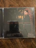 James Ehnes - Barber, Korngold, Walton - Vioolconcerten, Cd's en Dvd's, Ophalen of Verzenden, Romantiek, Zo goed als nieuw, Orkest of Ballet