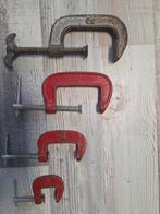 Set van 5 G-Klemmen, Ophalen of Verzenden, Gebruikt