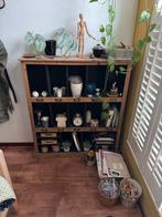 Retro houten kast, Ophalen, Met plank(en), Eikenhout, 100 tot 150 cm