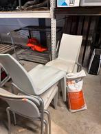 Vijf Louis 20 stoelen van Starck voor Vitra, Ophalen, Gebruikt, Wit, Metaal