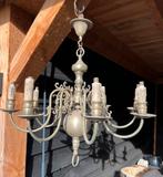 Lamp, hanglamp, sober stoer, brocante, brocant, Ophalen of Verzenden