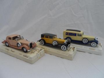 Solido modelauto’s, 4055, CORD L29 en 4060, CADILLAC beschikbaar voor biedingen