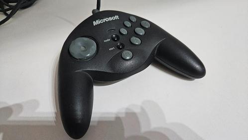 Microsoft Sidewinder gamepad gameport, Computers en Software, Joysticks, Gebruikt, Verzenden