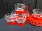 Set van 6 Moulinex espresso kopjes nieuw retro vintage, Ophalen of Verzenden, Huis en Inrichting