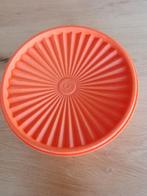 Tupperware koektrommel., Huis en Inrichting, Keuken | Tupperware, Ophalen of Verzenden, Zo goed als nieuw, Oranje