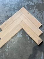 63m2 eiken visgraat vloer parket vloer 12x60cm, Ophalen, Nieuw, 75 m² of meer, Parket