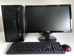 desktop compleet met Acer scherm, Computers en Software, Desktop Pc's, Ophalen, Cooler Master, Met monitor, 8 GB