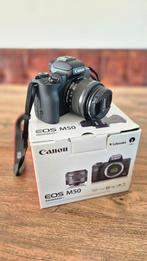 Canon EOS M50 systeemcamera, Ophalen, Zo goed als nieuw, Canon, 8 keer of meer