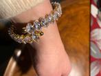 Mooie armband - Leuk cadeau idee!, Met kristal, Overige materialen, Nieuw, Ophalen of Verzenden
