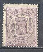 Nvph nr 18 gestempeld, Postzegels en Munten, Postzegels | Nederland, Verzenden, T/m 1940, Gestempeld