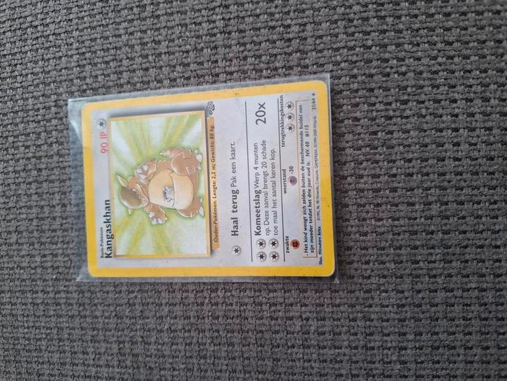 Jungle fossil fosil base set kaarten 1st edition 1st editie, Hobby en Vrije tijd, Verzamelkaartspellen | Pokémon, Zo goed als nieuw