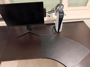 Ikea hoek bureau 160x120x80 of 220x120x80 - galant buro - afbeelding 15