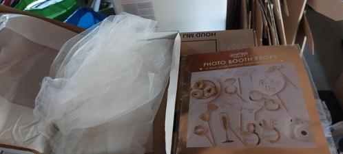 Set voor Vrijgezellenfeest / Bruiloft, Hobby en Vrije tijd, Feestartikelen, Gebruikt, Geboorte of Huwelijk, Ophalen of Verzenden